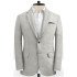 Silver Summer Beach Groom Men Suits | Chic Two Pieces Tuxedo