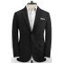 Best Fitted Black Linen Groom Tuxedos | Men Suits for Wedding Latest Desgins