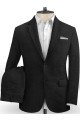 Best Fitted Black Linen Groom Tuxedos | Men Suits for Wedding Latest Desgins