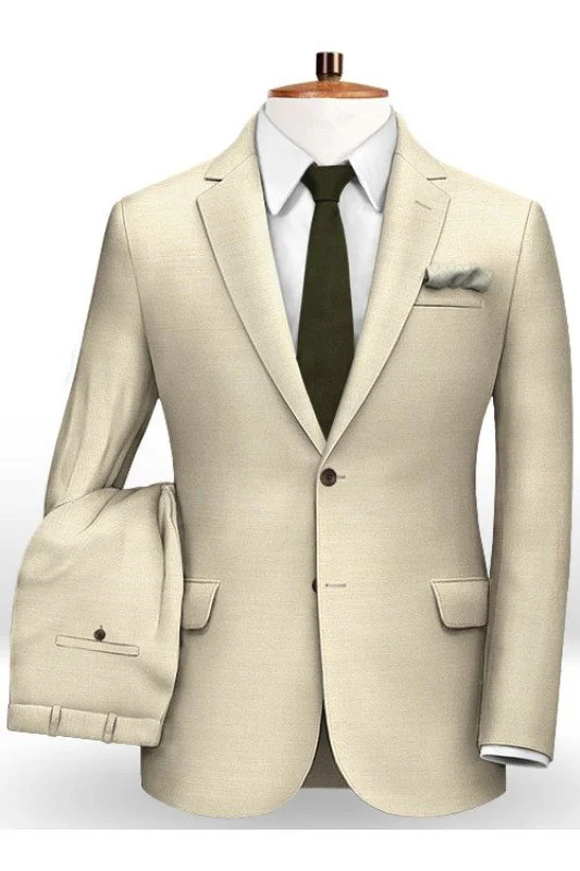 Fashion Solid Champagne Tuxedo for Men | Best Fitted Chic Men Suits Fashion Solid Champagne Tuxedo for Men | Best Fitted Chic Men Suits