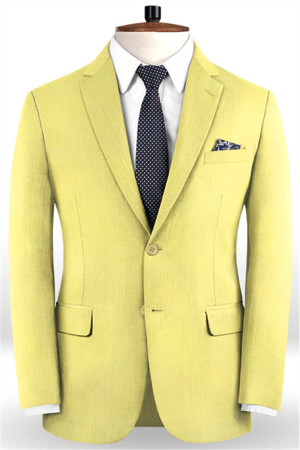 Yellow Chic Prom Suits | Elegant Two Pieces Business Suits Yellow Chic Prom Suits | Elegant Two Pieces Business Suits