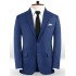 Blue Slim Fit Prom Suits | Chic Two Pieces Men Suits