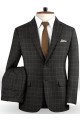 Brown Notched Lapel Men Suits | Chic Formal Business Men Blazer Suits