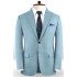 Latest Design Two Button Prom Tuxedos | Jade Notch Lapel Formal Men Suits