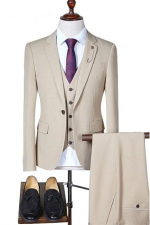 Newest Three Pieces Notched Lapel Formal Business Men Suits Newest Three Pieces Notched Lapel Formal Business Men Suits