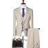 Newest Three Pieces Notched Lapel Formal Business Men Suits