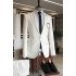 Chic  Hot White Peaked Lapel One Button Three Flaps Business Men Suits