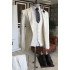 Mark Newest All White Peaked Lapel Best Fitted Business Suits For Men