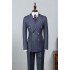 Fashion New Striped Peaked Lapel Tailored Business Suit