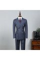 Fashion New Striped Peaked Lapel Tailored Business Suit