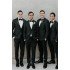 New Arrival Handsome Black Peaked Lapel Bespoke Men Suits for Wedding