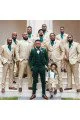 Brayden Light Champagne Notched Lapel Best Fitted Wedding Groomsmen Suit Brayden Light Champagne Notched Lapel Best Fitted Wedding Groomsmen Suit