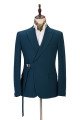 Chic Peaked Lapel Best Fitted Formal Business Men Suits