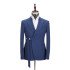 Kayden Newest Dark Blue Peaked Lapel Best Fitted Men Suits for Business