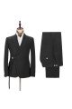 Classic Slim Fit Men Suit for Prom| Peak Lapel Buckle Button Suit for Men