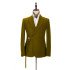 Roberto Fashion Best Fitted Peaked Lapel Two Pieces Men Suits