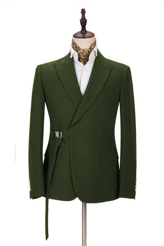 Gregory New Arrival Bespoke Peaked Lapel Men Suits for Prom