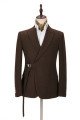 Clayton New Arrival Fashion Peaked Lapel Best Fitted Men Suits