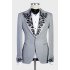 Theodore Gray Wedding Men Suits With Chic Peaked Lapel 