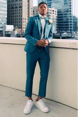 Cecil Turquoise Notched Lapel Three Pieces Wedding Men Suits Cecil Turquoise Notched Lapel Three Pieces Wedding Men Suits