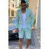 Darren Stylish Mint Green Prom Men Suits Near Me For Summer