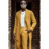 Ahern Modern Yellow Notched Lapel Prom Men Suits With Belt