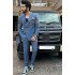 Ellis Modern Blue Notched Lapel Prom Men Suits