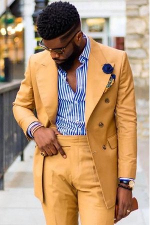 Elliott Newest Yellow Peaked Lapel Prom Outfits Elliott Newest Yellow Peaked Lapel Prom Outfits