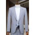 Julius Lavender Notched Lapel Business Men Suits
