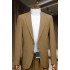 Merlin Brown Notched Lapel Business Men Suits