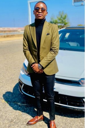 Edson Olive Peaked Lapel Prom Men Suits Edson Olive Peaked Lapel Prom Men Suits