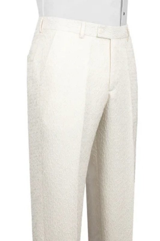 Jensen Chic Ivory Notched Lapel Jacquard Prom Men Suits Jensen Chic Ivory Notched Lapel Jacquard Prom Men Suits