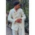 Uriah Stylish Ivory Peaked Lapel Double Breasted Prom Outfits