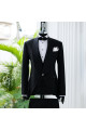 King Modern Black Shawl Lapel Three Pieces Wedding Men Suits