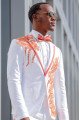 Dempsey Smart White Notched Lapel Appliques Prom Outfits Dempsey Smart White Notched Lapel Appliques Prom Outfits