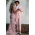 Vic Simple Pink Notched Lapel Slim Fit Prom Men Suits