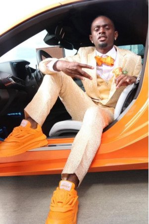 Ford Champagne Notched Lapel Jacquard Three Pieces Men Suits For Prom