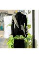 Gerard Modern Black Peaked Lapel Plaid Men Suits With Appliques Gerard Modern Black Peaked Lapel Plaid Men Suits With Appliques