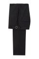 Jeremy Fancy Black Jacquard Peaked Lapel Three Pieces Wedding Men Suits With Green Appliques Jeremy Fancy Black Jacquard Peaked Lapel Three Pieces Wedding Men Suits With Green Appliques