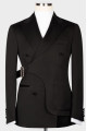 Jack Chic Black Peaked Lapel Best Fitted Prom Men Suits Jack Chic Black Peaked Lapel Best Fitted Prom Men Suits