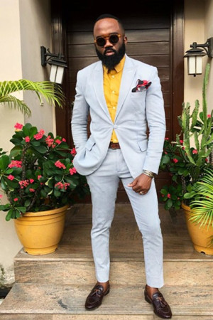 Joseph Sky Blue Summer Linen One Button Fashion Prom Men Suits Joseph Sky Blue Summer Linen One Button Fashion Prom Men Suits