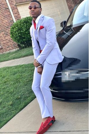 Christian New Arrival Three Pieces Slim Fit Fashion Prom Suits