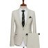 Robert Light Champagne One Button Notched Lapel Men Suits