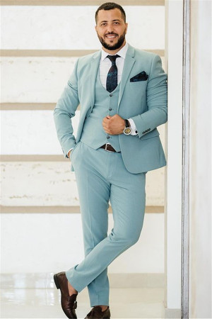 Nathaniel Fashion Three Pieces Notched Lapel Prom Suits for Men Nathaniel Fashion Three Pieces Notched Lapel Prom Suits for Men