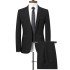 Steven Black One Button Fashion Slim Fit Simple Business Suits