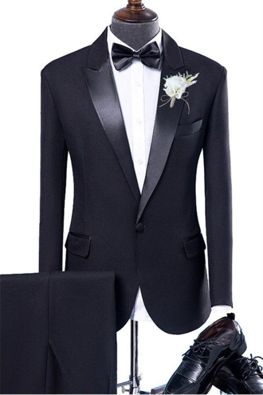 David Black Fashion One Button Best Fitted Men Suits
