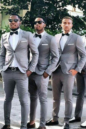 Dean New Arrival Gray Shawl Lapel Fashion Groomsmen Suits Dean New Arrival Gray Shawl Lapel Fashion Groomsmen Suits