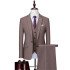 Aidan Bespoke Three Pieces Notched Lapel Formal Business Suits