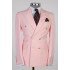 Dominic Pink Double Breasted Fashion Prom Suit for Men