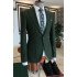 Olive Green Fashion Slim Fit One Button Prom Suit